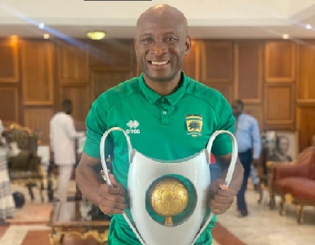Coach Prosper Narteh Ogum targeting league title success in the 2024/25 league season Coach Prosper Narteh Ogum targeting league title success in the 2024/25 league season