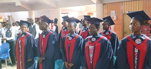 Some of the graduands 