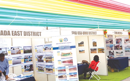  Various assemblies in the Greater Accra Region showcasing their projects
