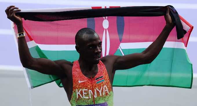 Emmanuel Wanyonyi won gold in men’s 800m thriller Emmanuel Wanyonyi won gold in men’s 800m thriller
