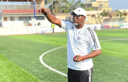 Yaw Preko — Nsoatreman FC head coach Yaw Preko — Nsoatreman FC head coach