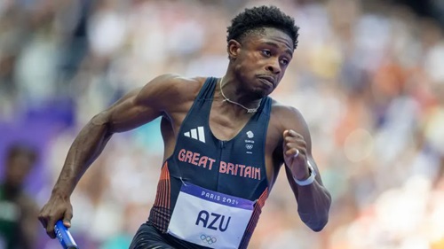 Jeremiah Azu becomes first Welsh Olympic track and field medallist since 1996 Jeremiah Azu becomes first Welsh Olympic track and field medallist since 1996