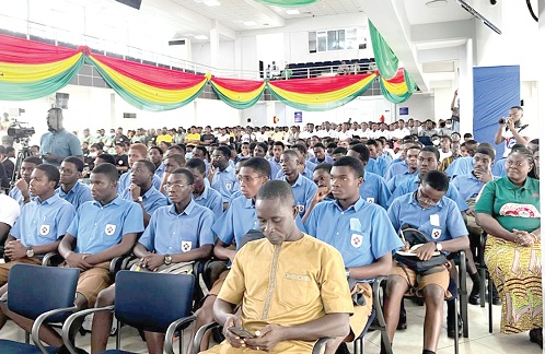  Some of the students at the programme