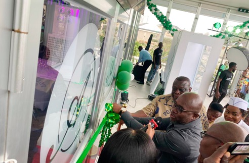 Andrew Egyapa Mercer, Minister of Tourism, Arts and Culture, cutting the tape to the 1,000-seater pavilion. Looking on are Yusuf Olela, Group General Manager of Alisa Hotels, and Kwame Ofosu Bamfo, the  Chairman of the Bamson Group Andrew Egyapa Mercer, Minister of Tourism, Arts and Culture, cutting the tape to the 1,000-seater pavilion. Looking on are Yusuf Olela, Group General Manager of Alisa Hotels, and Kwame Ofosu Bamfo, the  Chairman of the Bamson Group