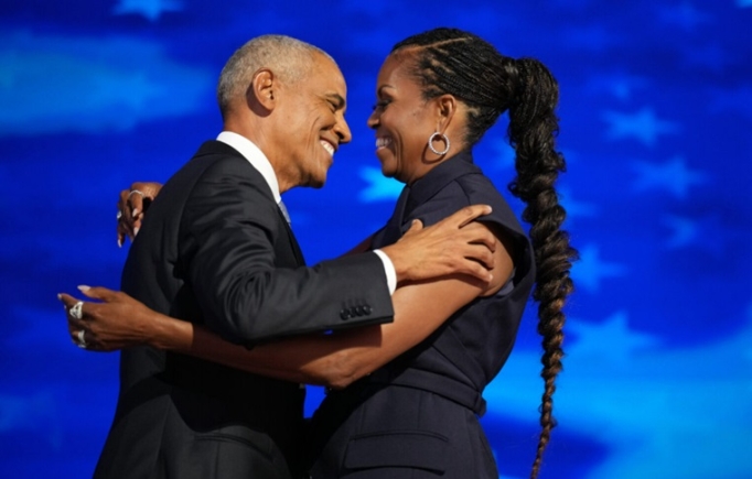 The Obamas make the case for Kamala Harris at the DNC