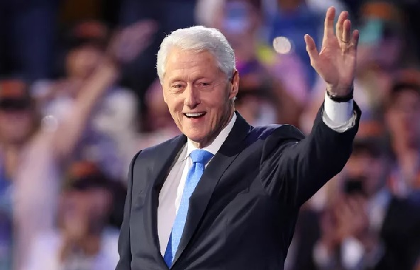Bill Clinton at the 2024 Democratic National Convention Bill Clinton at the 2024 Democratic National Convention