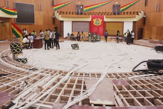Parliamentary Chamber undergoing major €2.26 million [euros] renovation