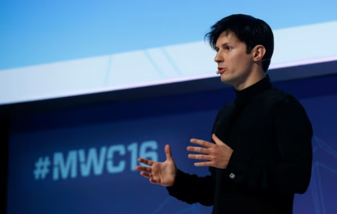 Founder and CEO of Telegram Pavel Durov delivers a keynote speech during the Mobile World Congress in Barcelona, Spain February 23, 2016. REUTERS/Albert Gea/File Photo Founder and CEO of Telegram Pavel Durov delivers a keynote speech during the Mobile World Congress in Barcelona, Spain February 23, 2016. REUTERS/Albert Gea/File Photo