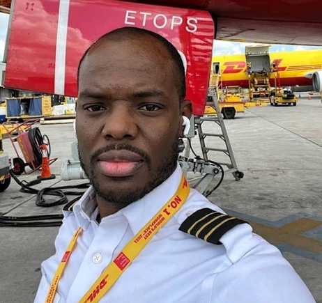 Olukayode Ojo, 36, Nigerian pilot