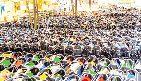 The starter packs for distribution