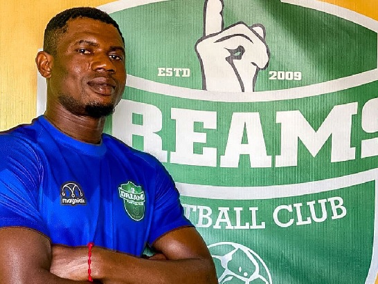 Former Hearts of Oak goalkeeper Richmond Ayi signs with Dreams FC