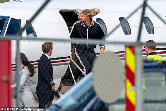 The Norwegian striker has entered into an agreement to acquire the aircraft using his rights firm's accounts The Norwegian striker has entered into an agreement to acquire the aircraft using his rights firm's accounts