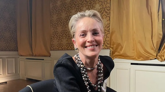 Sharon Stone Sharon Stone’s tearful message to her younger self