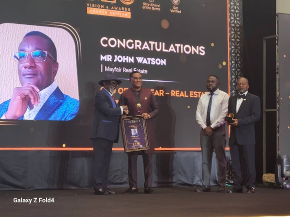 Dr John Watson Otumfuor: Mayfair Estate CEO wins top honours at 2025 Ghana CEO Awards