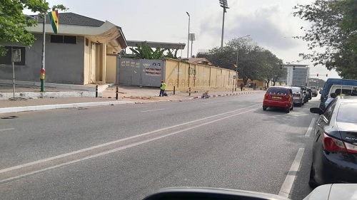 The streets as of yesterday morning The streets as of yesterday morning