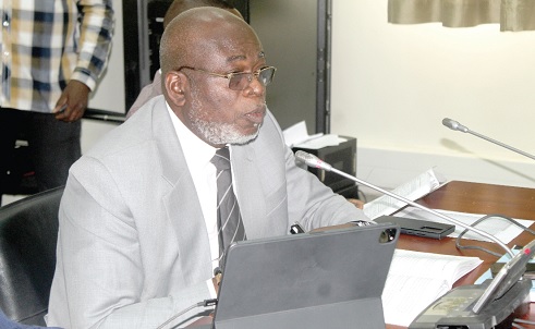 James Klutse Avedzi, Chairman, Public Accounts Committee of Parliament James Klutse Avedzi, Chairman, Public Accounts Committee of Parliament