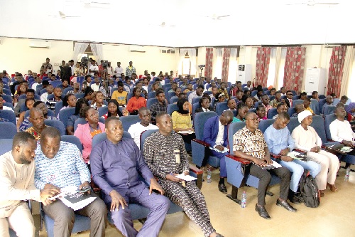 The participants in the 3rd colloquium of the Political Science Department, University of Education, Winneba The participants in the 3rd colloquium of the Political Science Department, University of Education, Winneba
