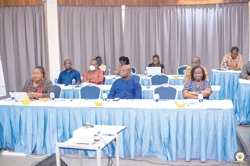 The participants in the seminar at Akosombo 