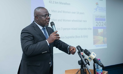 Dr. Eric Kwame Adae, a former elite Ghanaian long-distance runner and the Founder of Runathon Ghana CAPTION: Dr. Eric Kwame Adae, a former elite Ghanaian long-distance runner and the Founder of Runathon Ghana