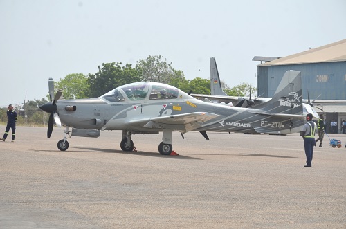 Some of the A-29 Super Tucano Aircraft