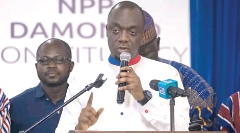 Justin Frimpong Kodua — NPP General Secretary Justin Frimpong Kodua — NPP General Secretary
