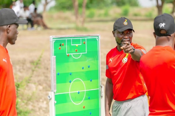 Black Starlets head coach Laryea Kingston will lead the screening exercise Black Starlets head coach Laryea Kingston will lead the screening exercise