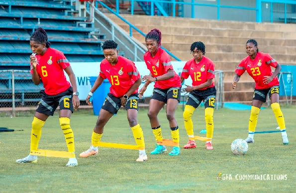 Black Queens at training Black Queens at training