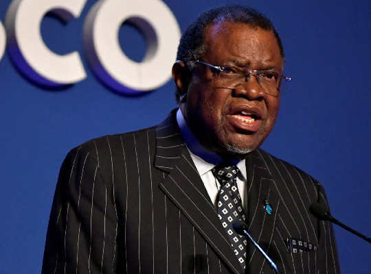 The Late Hage Geingob