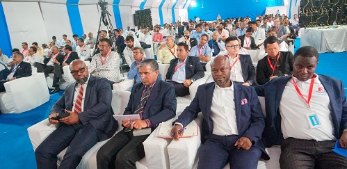 Participants in the global Conference on Advances in Salt and Marine Chemicals in Gujarat, India