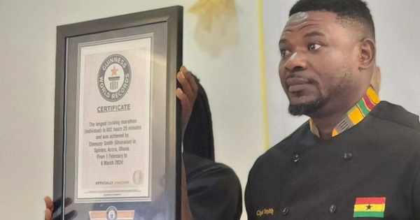 Chef Smith is not a registered member - Chefs Association of Ghana