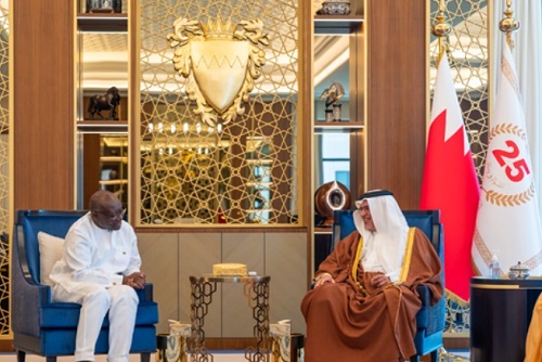 Ken Ofori-Atta: Ghana's Senior Presidential Advisor holds talks with Crown Prince of Bahrain Ken Ofori-Atta: Ghana's Senior Presidential Advisor holds talks with Crown Prince of Bahrain