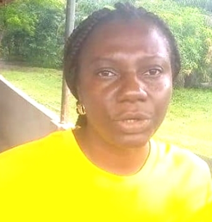Regina Arkaifie (inset), Human Resource Manager of MTN in charge of Southern Ghana, speaking to students of Academy of Christ the King Regina Arkaifie (inset), Human Resource Manager of MTN in charge of Southern Ghana, speaking to students of Academy of Christ the King