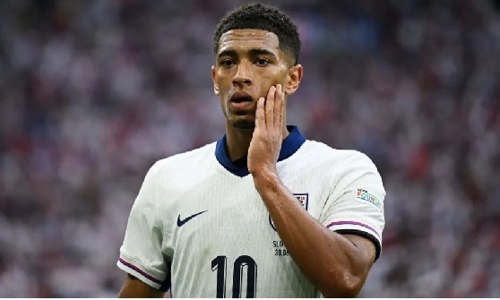 Jude Bellingham started in all four of England's Euro 2024 matches