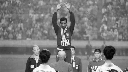 Bikila's win in Tokyo in 1964 made him the first marathon runner to defend an Olympic title