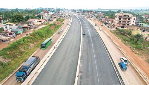 The current state of the Ofankor-Nsawam Road Dualisation and upgrading project The current state of the Ofankor-Nsawam Road Dualisation and upgrading project