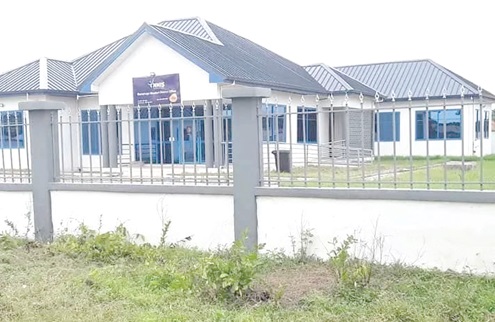 The newly constructed NHIA office in the constituency 