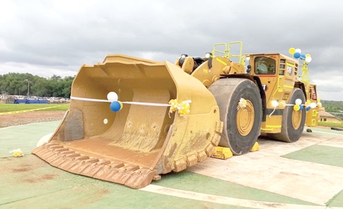 The diesel-electric loader