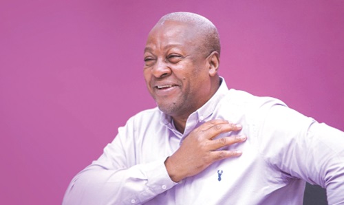 John Dramani Mahama — Flag bearer of the NDC John Dramani Mahama — Flag bearer of the NDC