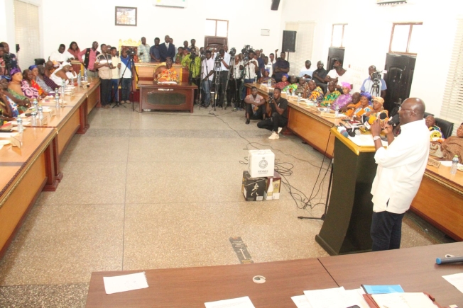 Ashanti Chiefs offer prayers and support to Vice President Bawumia