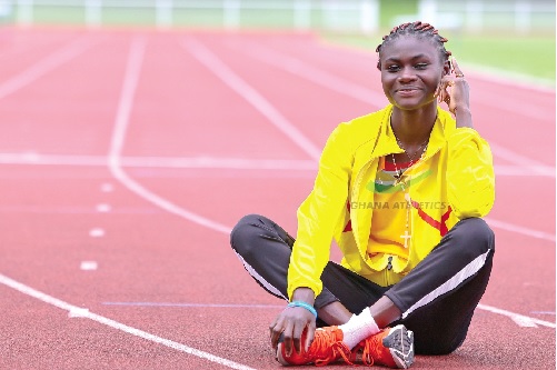 Rose Amoanimaa Yeboah is the first athlete to represent Ghana in Olympic women's high jump Rose Amoanimaa Yeboah is the first athlete to represent Ghana in Olympic women's high jump