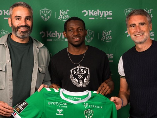 Saint-Étienne sign former WAFA star Augustine Boakye Saint-Étienne sign former WAFA star Augustine Boakye