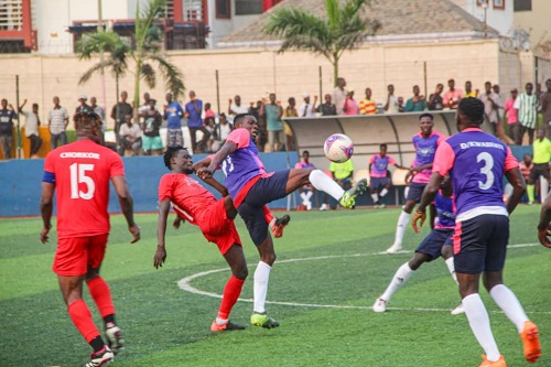 Chorkor dominates Dome Kwabenya 4-0 in McDan Peace and Unity Cup opener Chorkor dominates Dome Kwabenya 4-0 in McDan Peace and Unity Cup opener