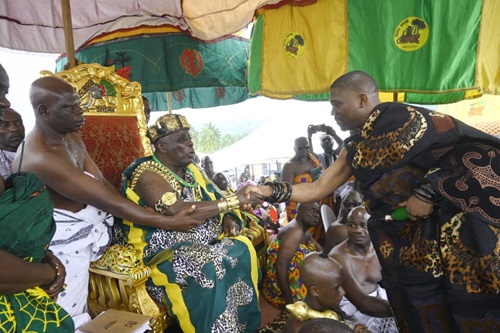 Okyenhene calls for law to freeze salaries of irresponsible parents Okyenhene calls for law to freeze salaries of irresponsible parents