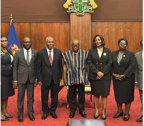 President Akufo-Addo inaugurates ADR Board, praises Attorney-General and Chief Justice President Akufo-Addo inaugurates ADR Board, praises Attorney-General and Chief Justice