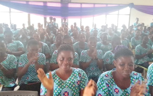 Students of the Presbyterian Women College of Education at Aburi