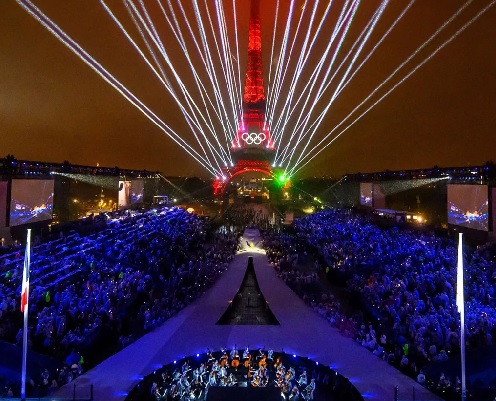 Olympics opening ceremony lights up Paris in unique style 
