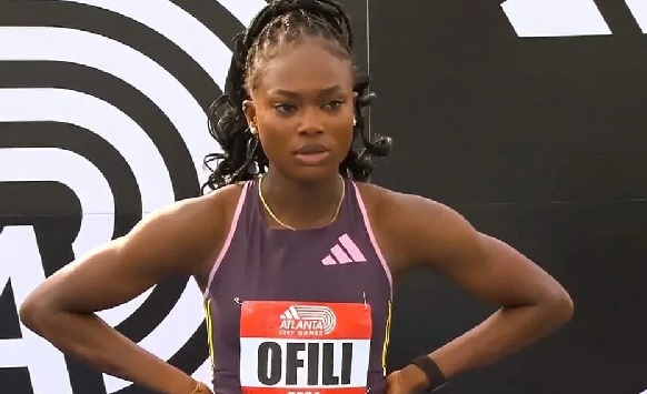 Favour Ofili excluded from the 100m women’s event after officials failed to register her Favour Ofili excluded from the 100m women’s event after officials failed to register her