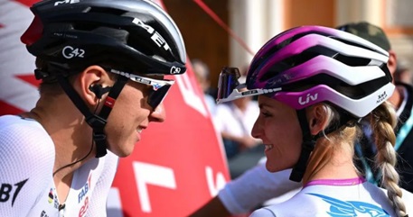 Urska Zigart (right) is the highest ranked Slovenian in the UCI Women's World Tour rankings Urska Zigart (right) is the highest ranked Slovenian in the UCI Women's World Tour rankings