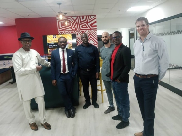  Rev. Kennedy Okosun (left), Executive Chairman, KRIF Ghana, with some selected Chief Information Security Officers attending the Radware CyberSec summit in Kenya.