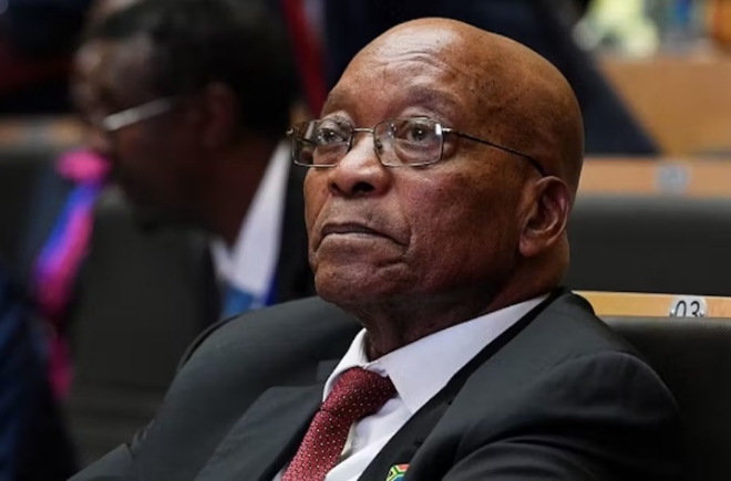 Former South African president Jacob Zuma. Simon Maina/AFP via Getty Images.